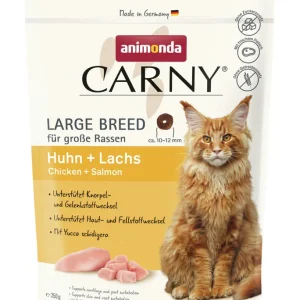 Rabatt animonda Katze Carny Trocken Large Breed Huhn & Lachs 350 g